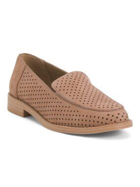 (New) Eileen Fisher – Aloft Tumbled‎ Nubuck Leather Flats (Earth) – Women's 8.5